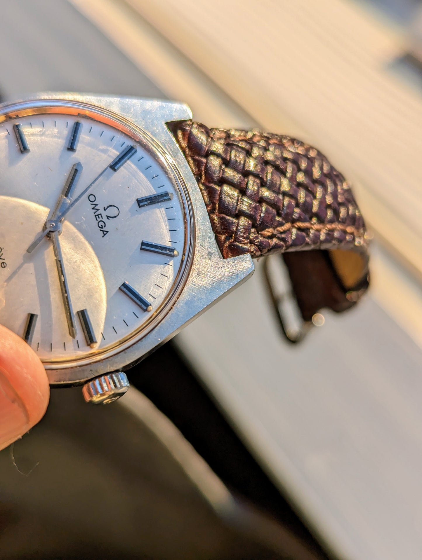 Vintage Omega Geneve 135.041 lug