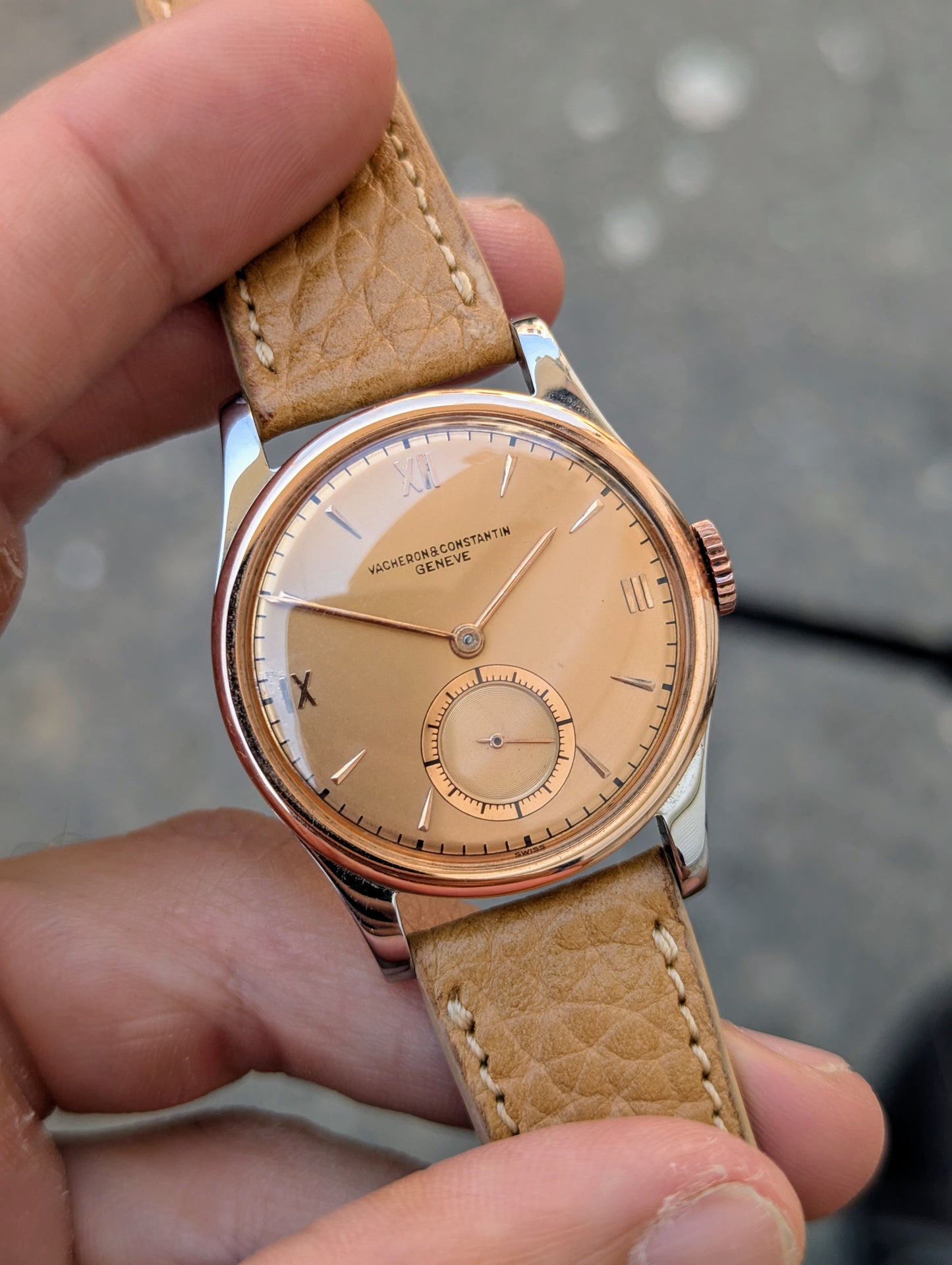 Vacheron & Constantin 4073 - Steel & Pink Gold.