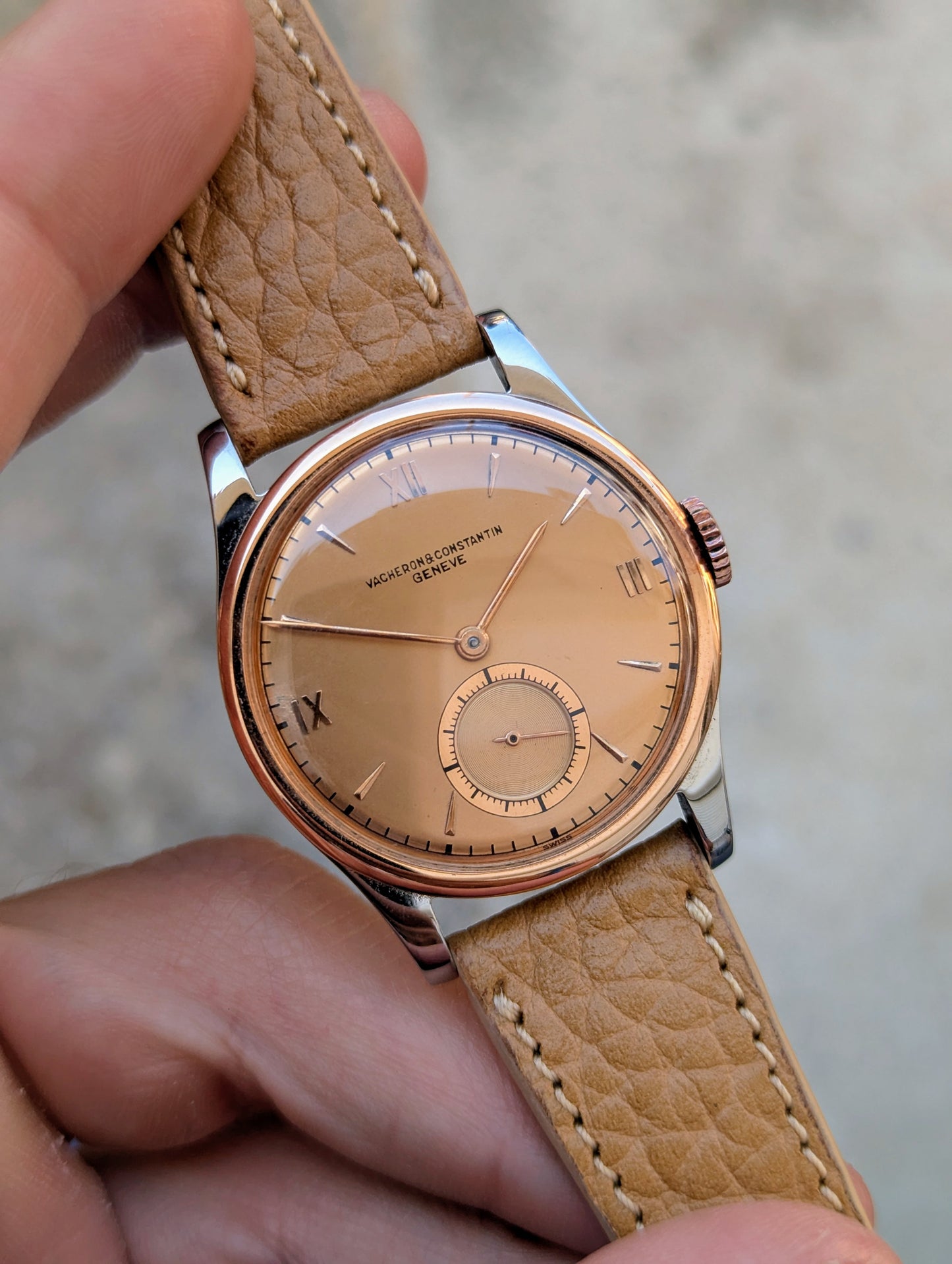 Vacheron & Constantin 4073 - Steel & Pink Gold.