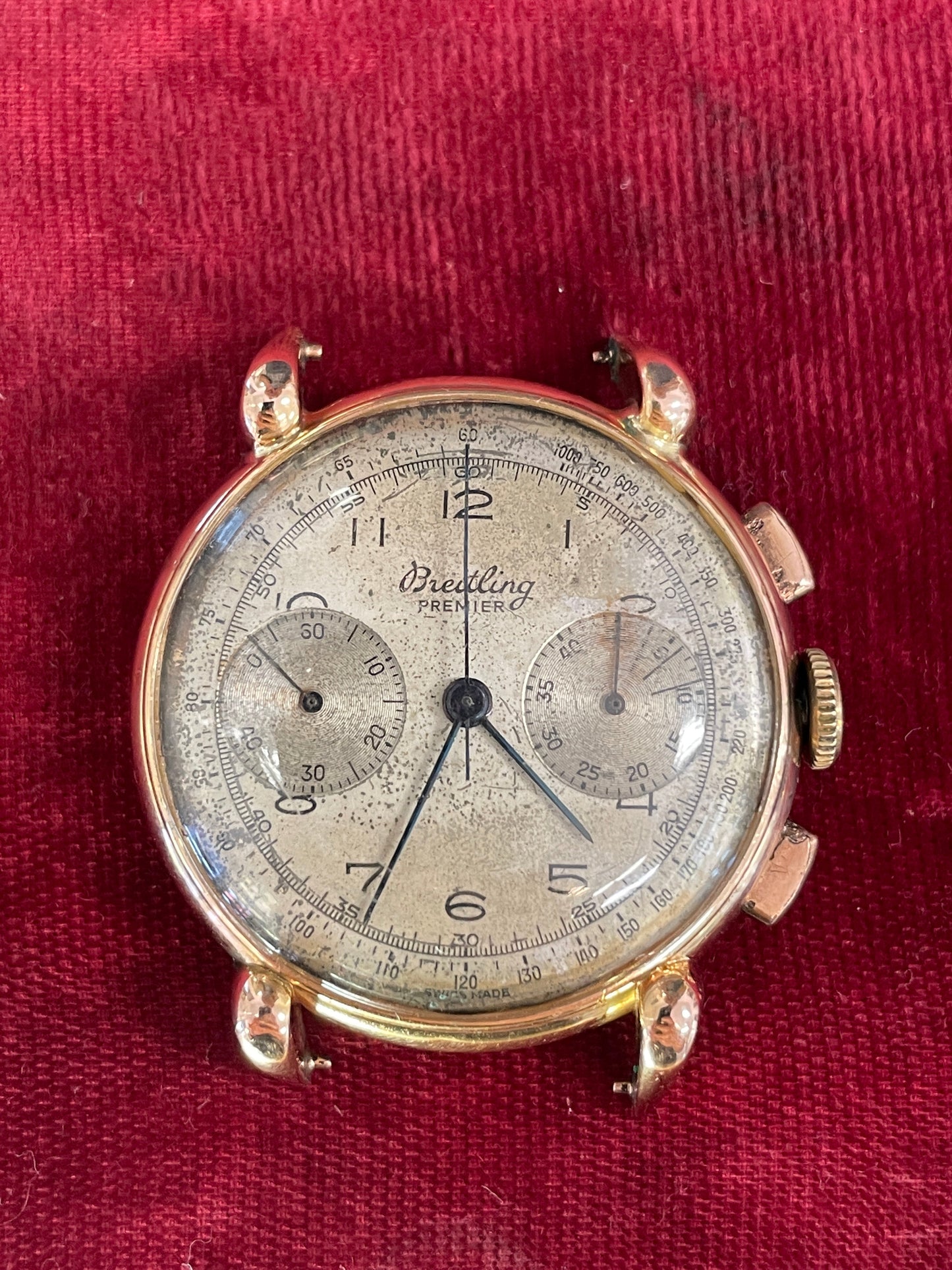 Copy of Breitling Premier 797 18k Rose Gold Chronograph