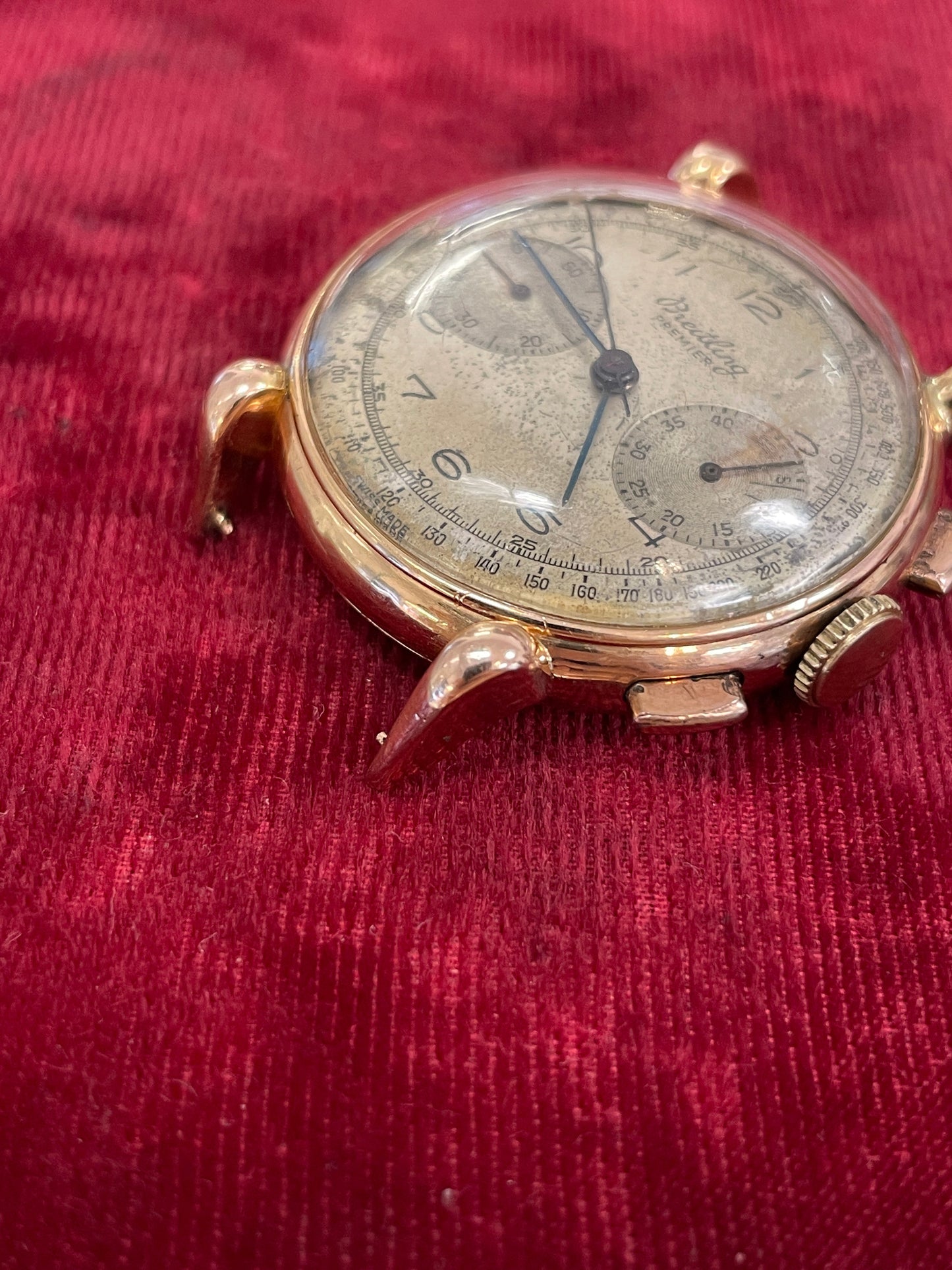 Copy of Breitling Premier 797 18k Rose Gold Chronograph