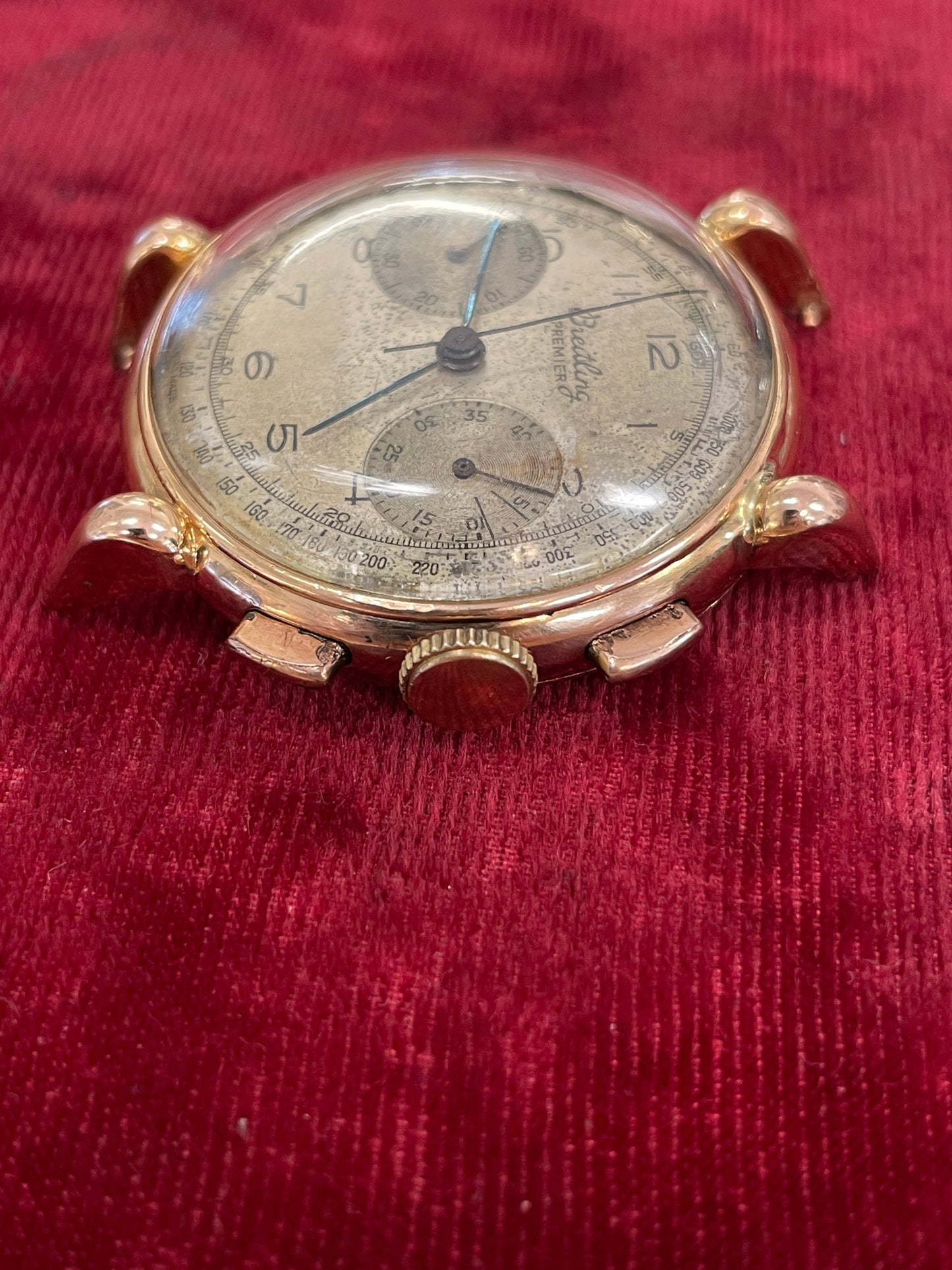 Copy of Breitling Premier 797 18k Rose Gold Chronograph