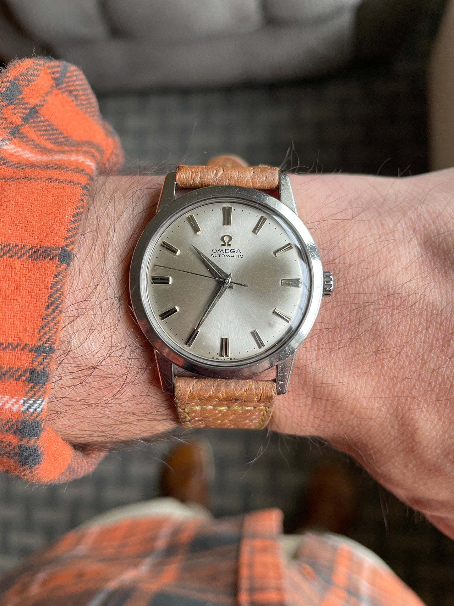 Vintage Omega 14774 wrist shot
