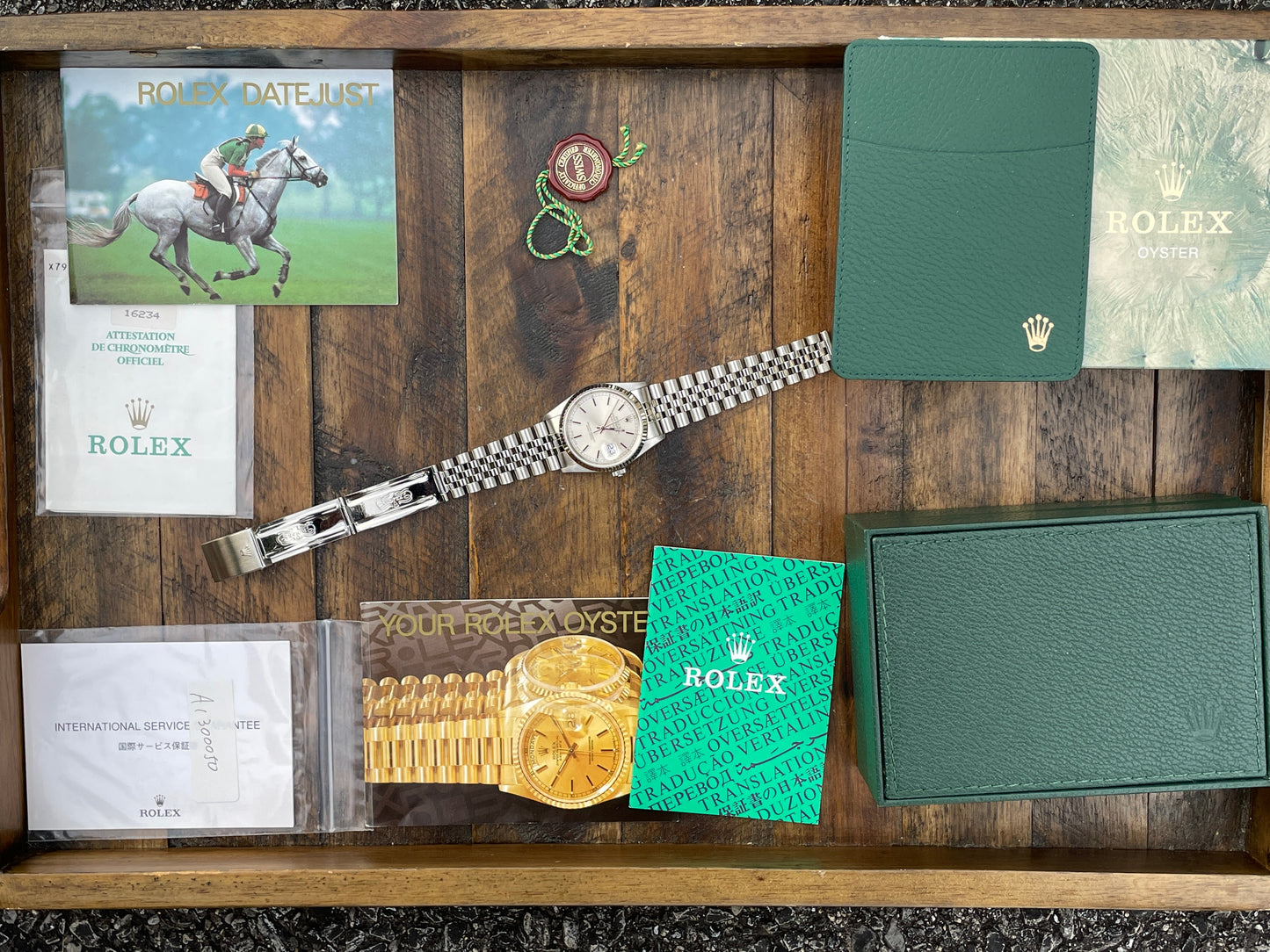 Rolex Datejust 16234 - Full Set