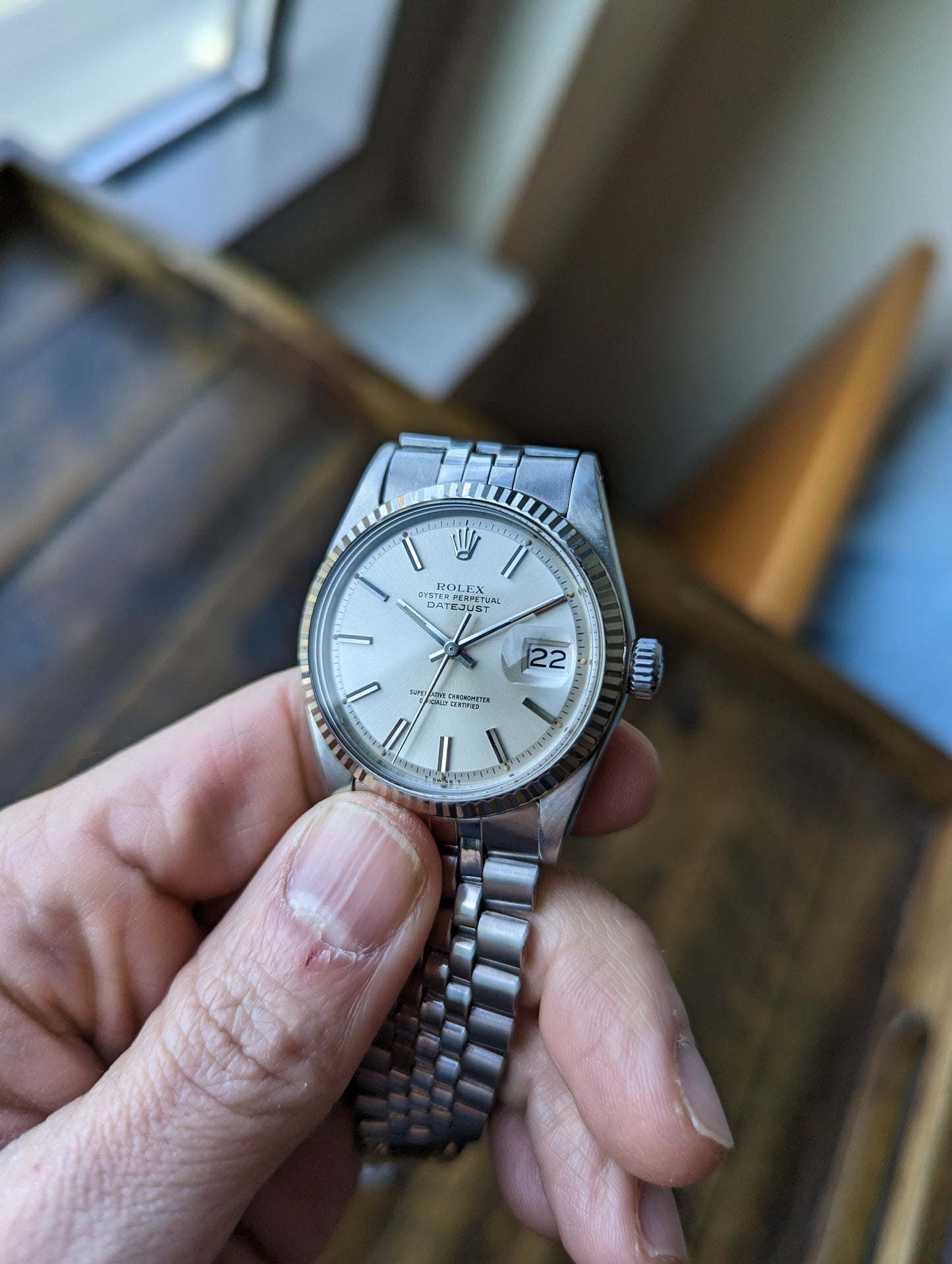 Rolex Datejust 1601 - Silver Sunburst
