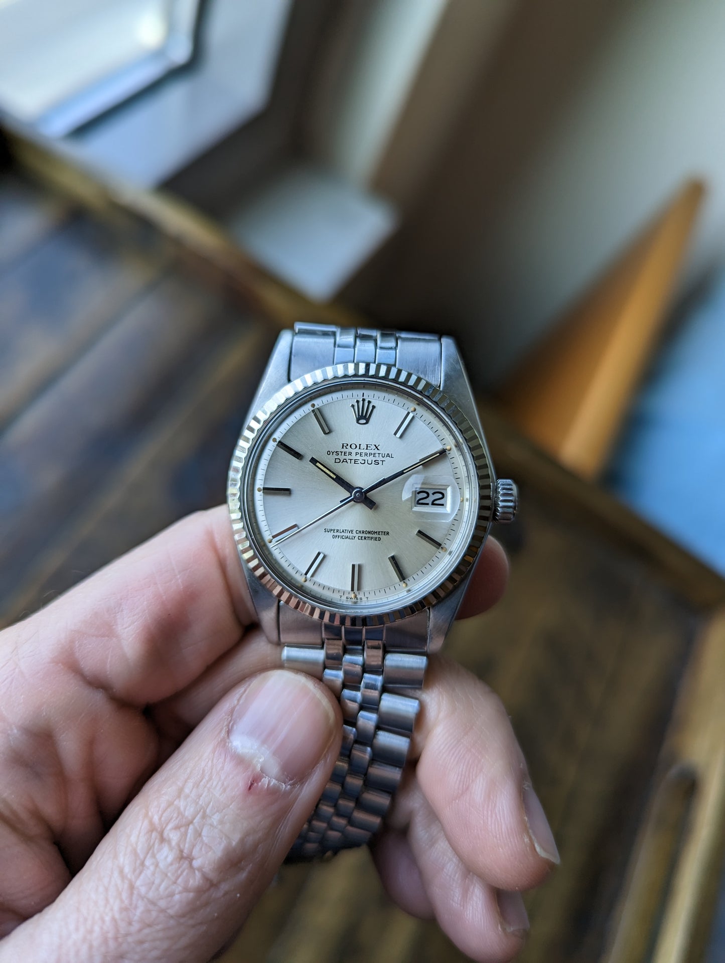 Rolex Datejust 1601 - Silver Sunburst