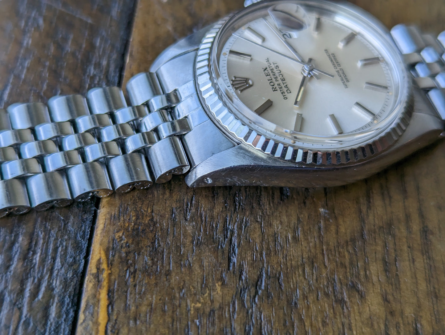 Rolex Datejust 1601 - Silver Sunburst