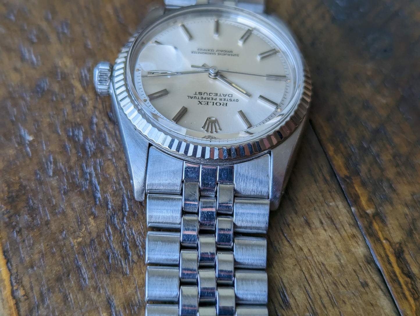 Rolex Datejust 1601 - Silver Sunburst