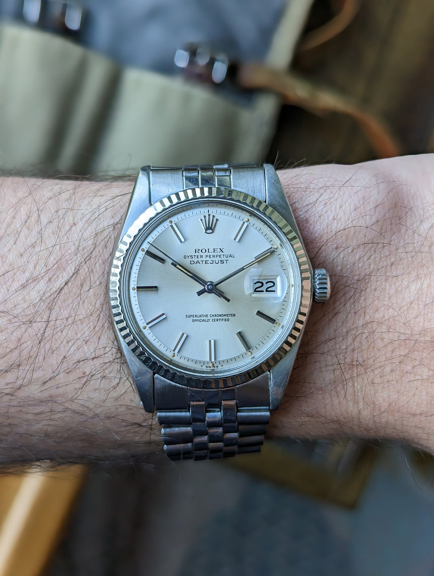 Rolex Datejust 1601 - Silver Sunburst