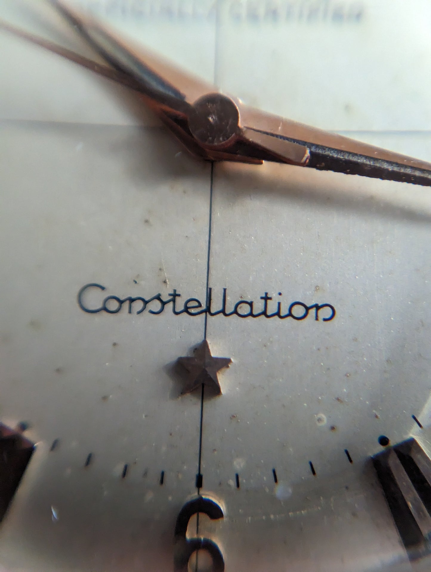 Omega Constellation 2652 - Rose Gold w/ original buckle.
