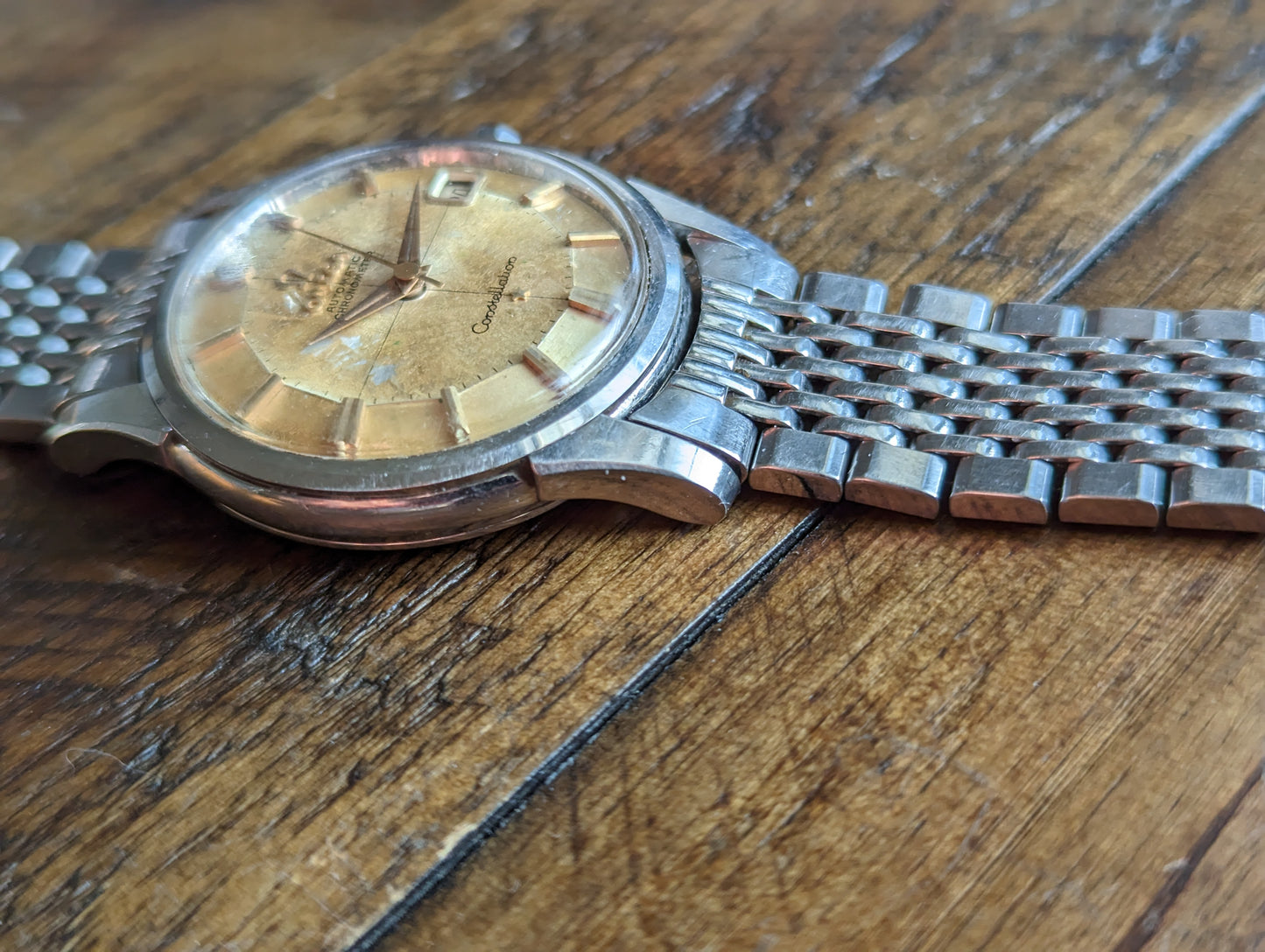 Omega Constellation 14393 w/ unpolished case