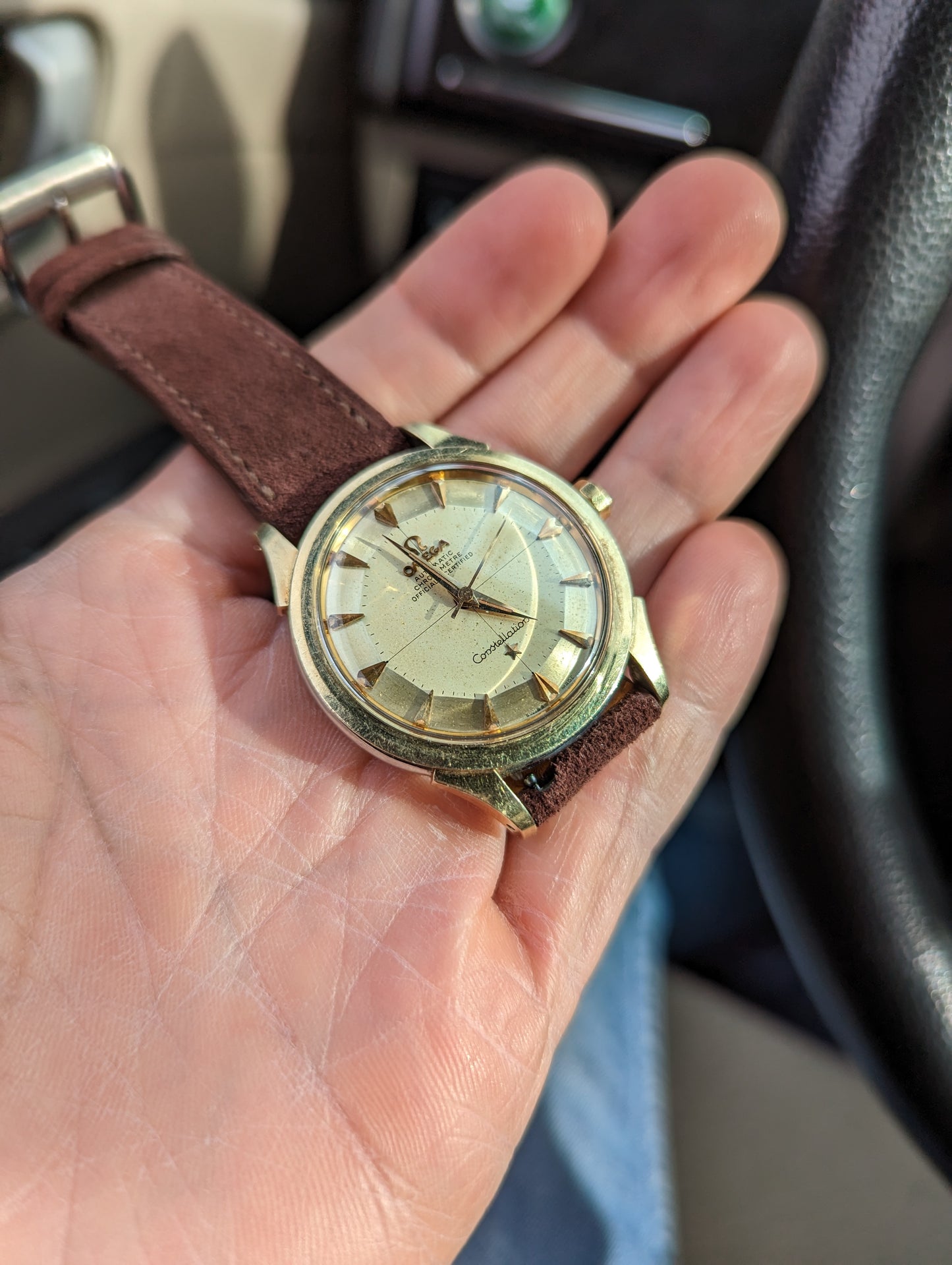 Omega Constellation Piepan 2852 serviced w/ 1yr warranty.