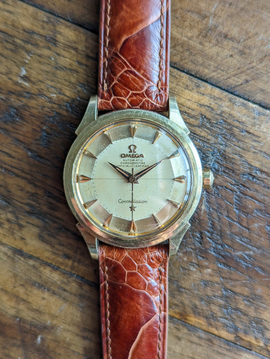 Omega Constellation Piepan 2852 serviced w/ 1yr warranty.