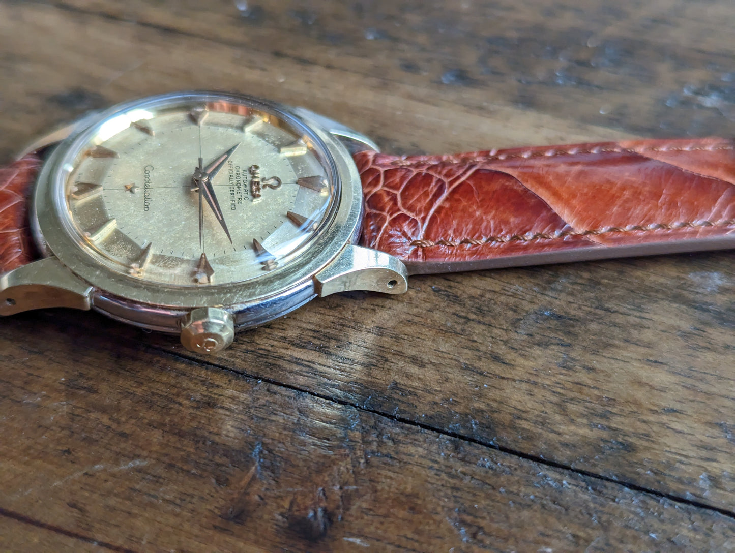 Omega Constellation Piepan 2852 serviced w/ 1yr warranty.