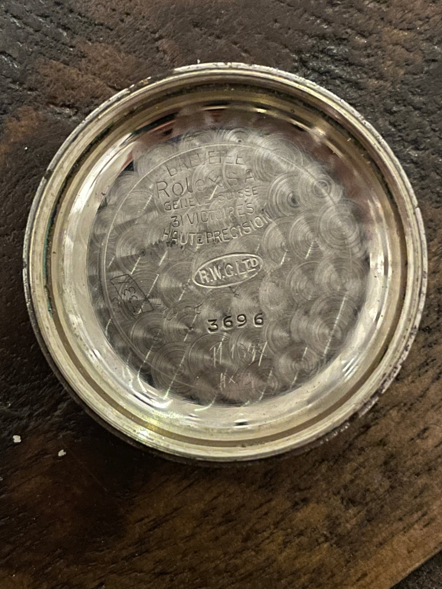 Rolex Bubbleback 3696