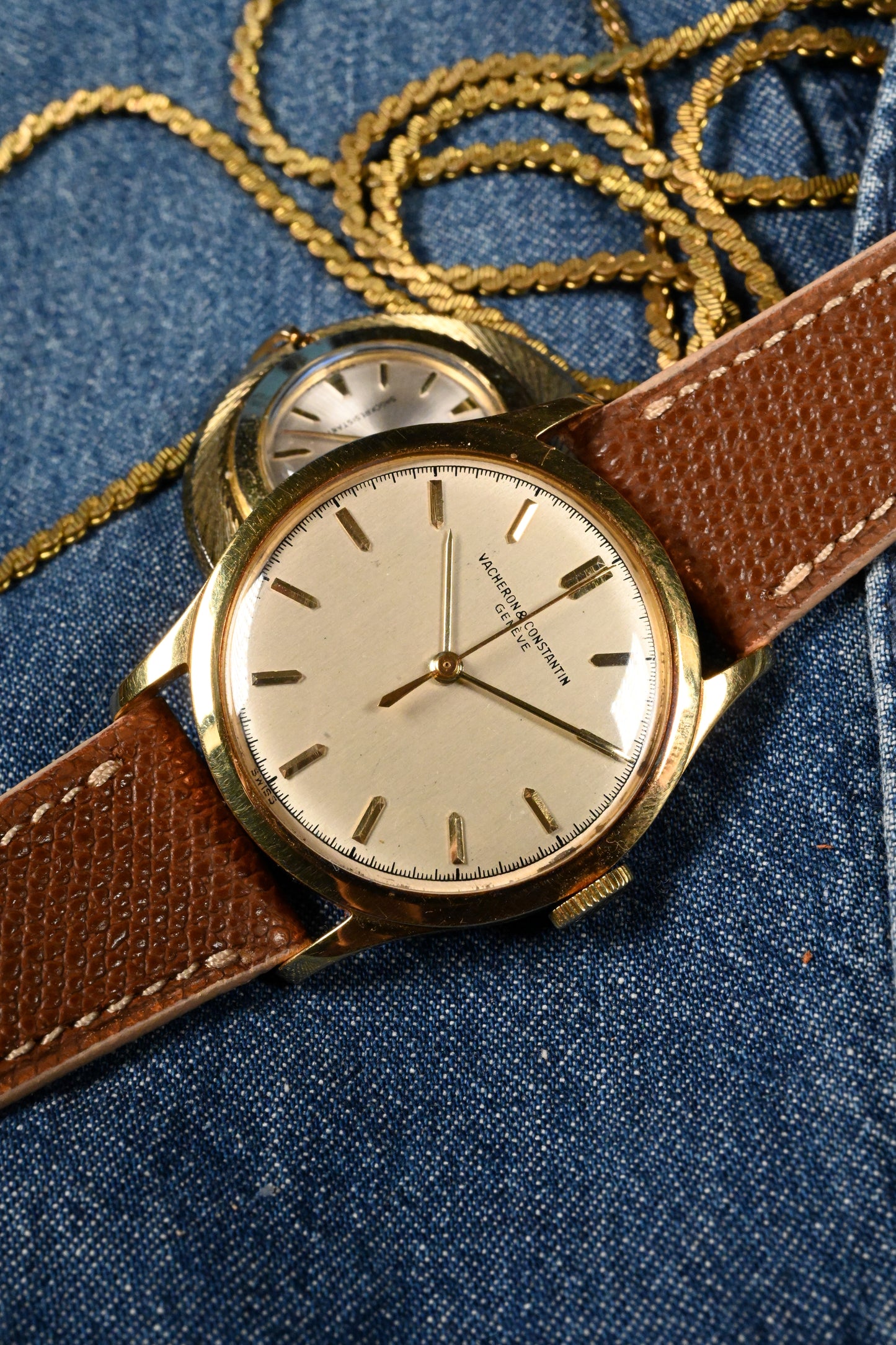 Vacheron & Constantin 4217 in Yellow Gold - Unpolished Case & Uncleaned dial.