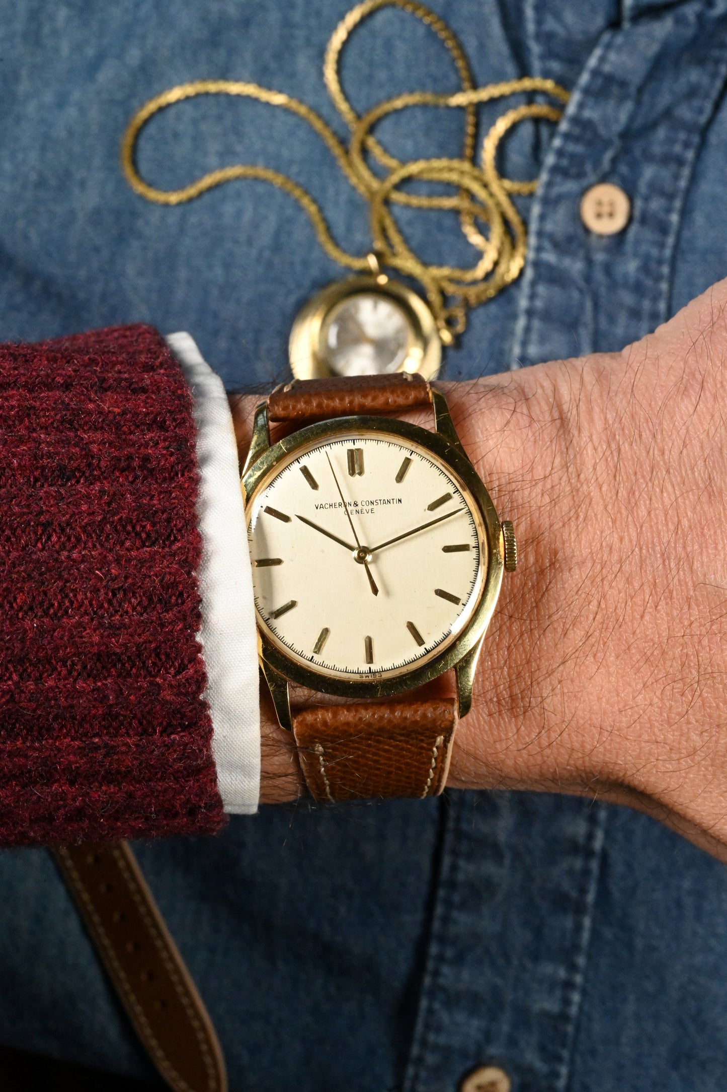 Vacheron & Constantin 4217 in Yellow Gold - Unpolished Case & Uncleaned dial.