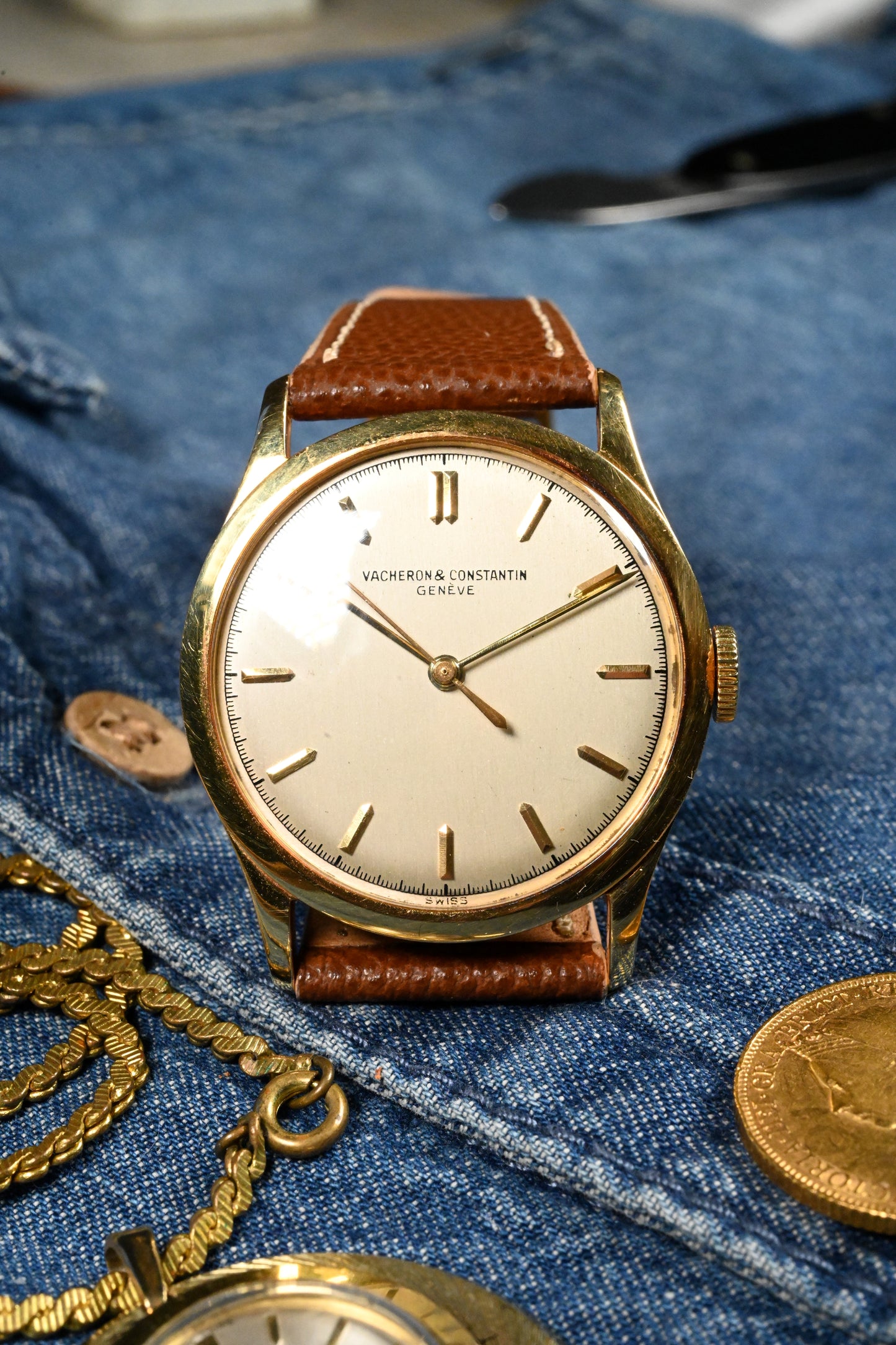 Vacheron & Constantin 4217 in Yellow Gold - Unpolished Case & Uncleaned dial.