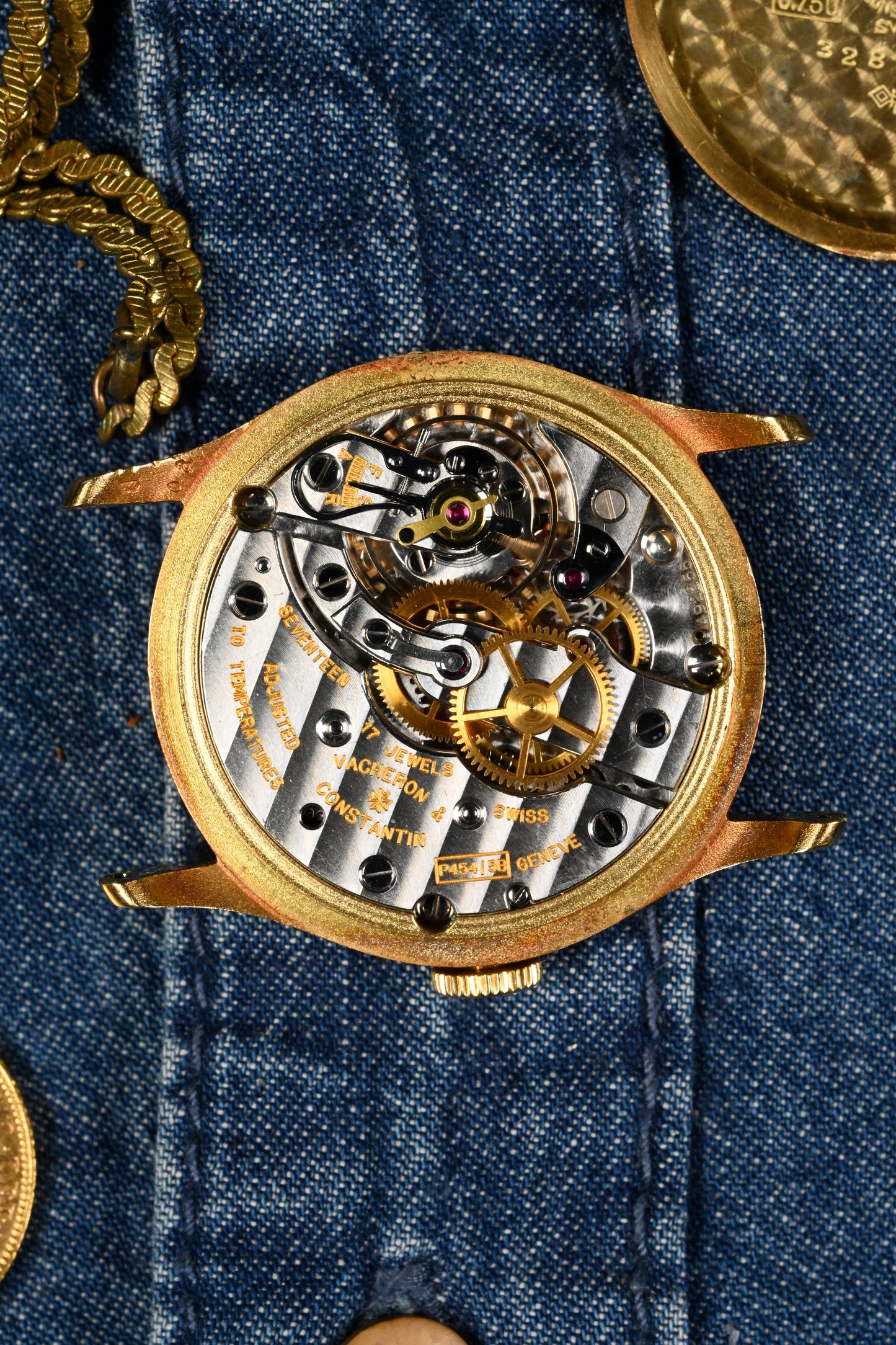 Vacheron & Constantin 4217 in Yellow Gold - Unpolished Case & Uncleaned dial.