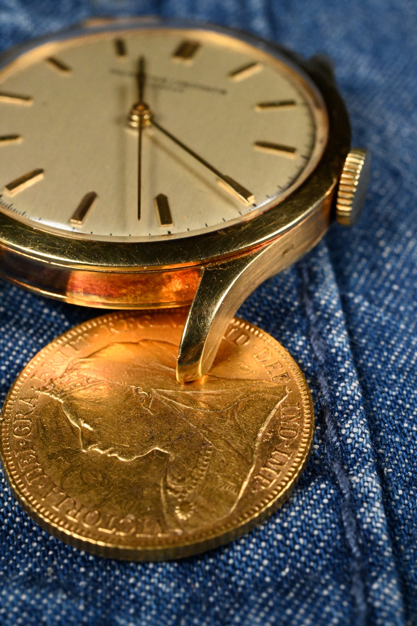 Vacheron & Constantin 4217 in Yellow Gold - Unpolished Case & Uncleaned dial.