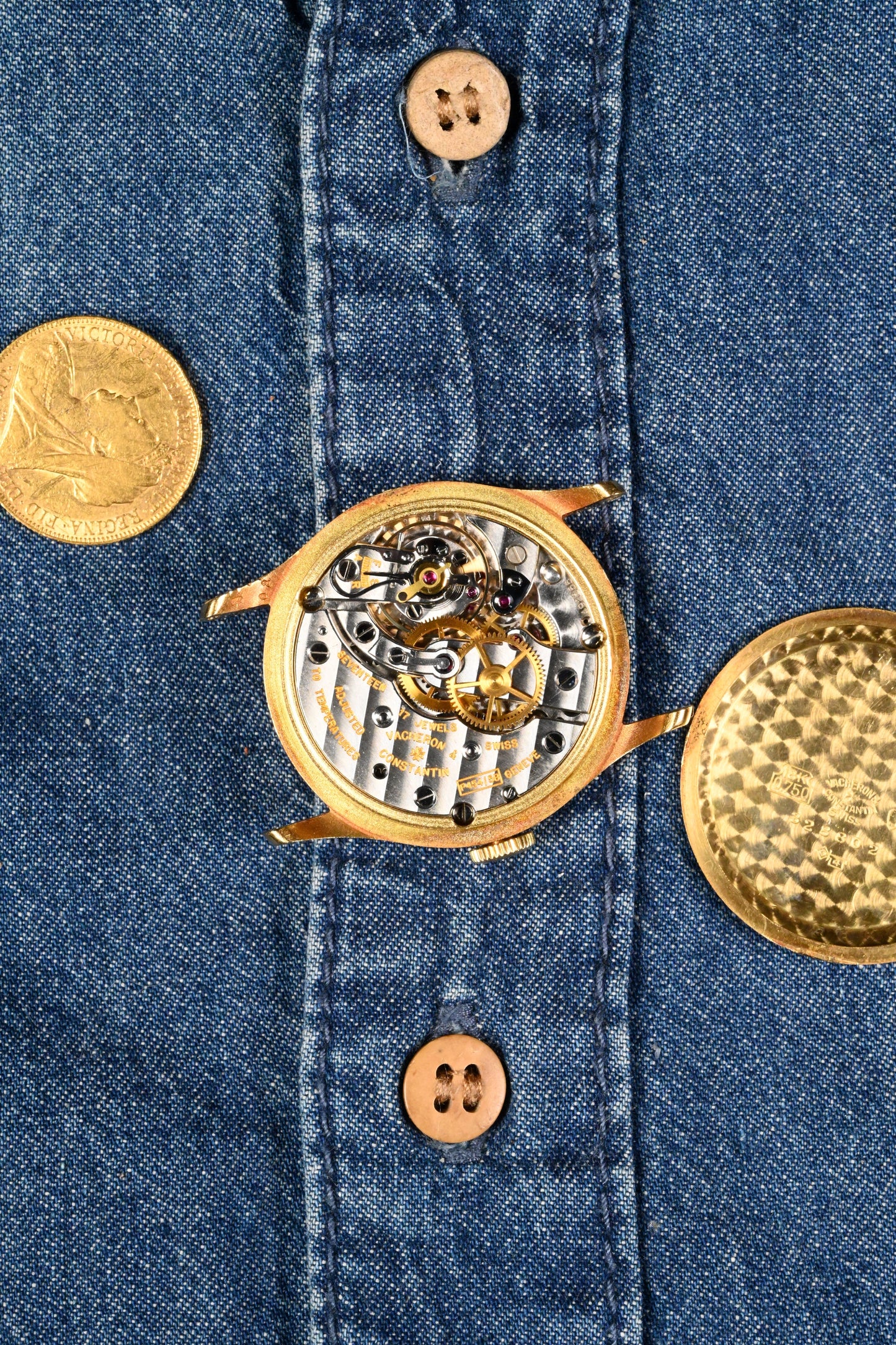 Vacheron & Constantin 4217 in Yellow Gold - Unpolished Case & Uncleaned dial.