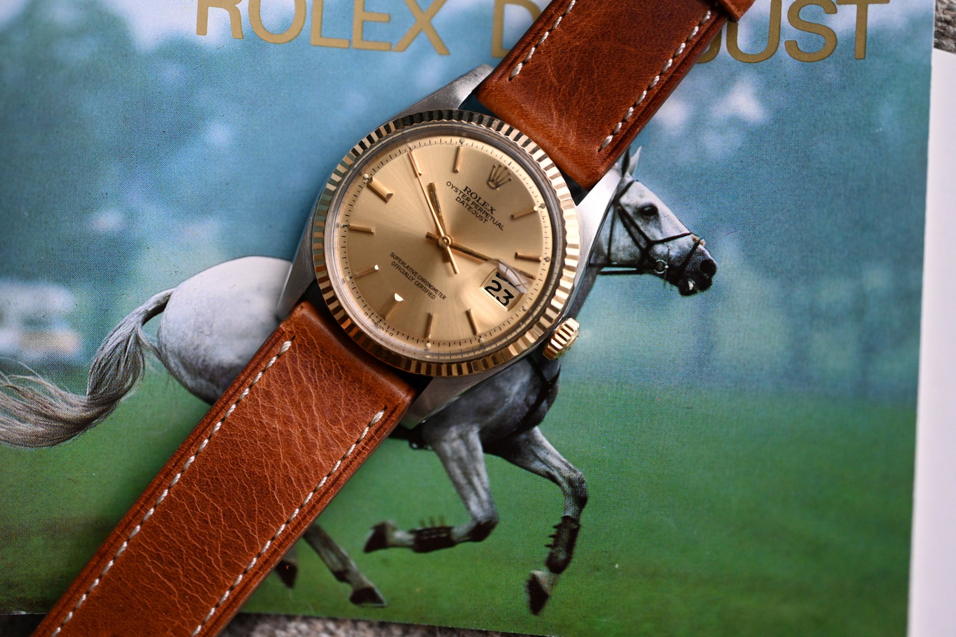 Vintage Rolex Datejust 1601 booklet