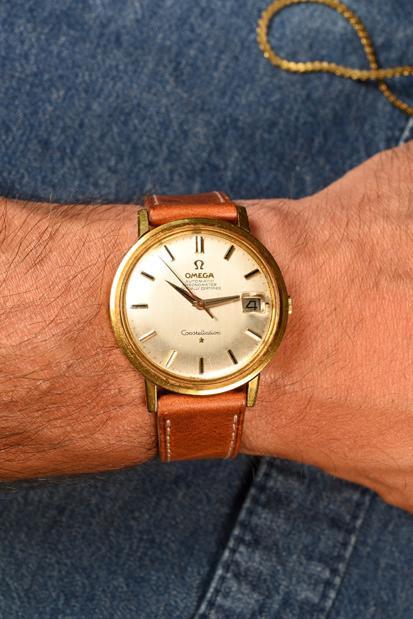 Omega Constellation 168.5004 wrist shot