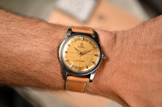 Vintage Omega Seamaster 2846 w/ Rose Gold Hour Markers