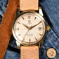 Vintage Omega Seamaster Calendar - Waffle Dial w/ NAIAD crown and original buckle.