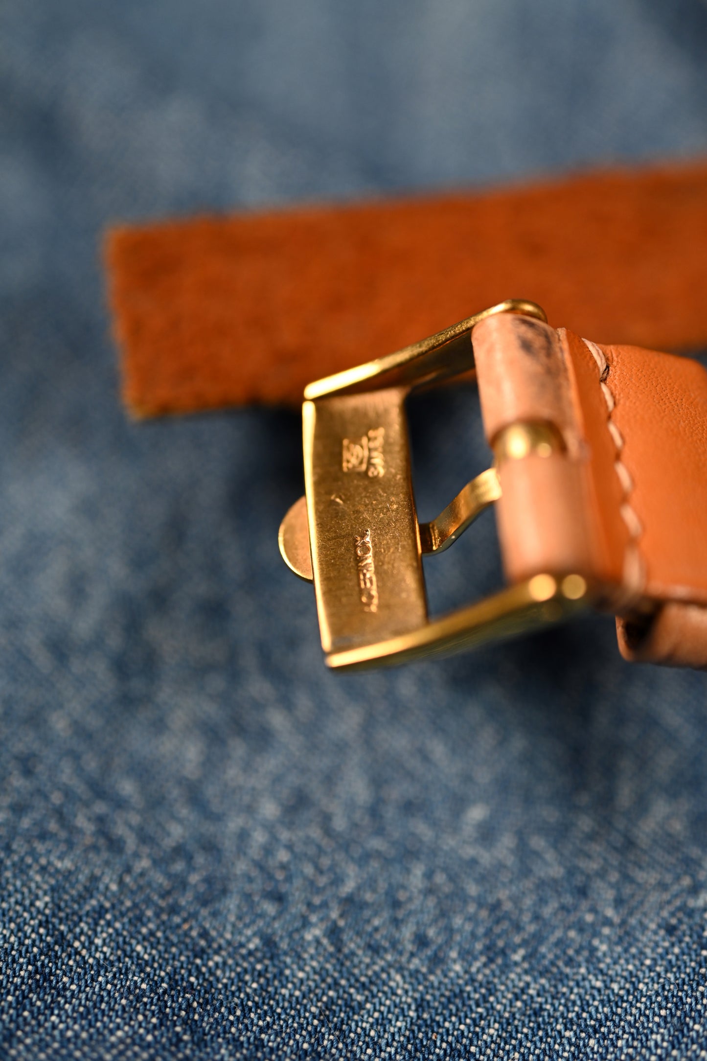 Vintage Omega Seamaster Calendar - Waffle Dial w/ NAIAD crown and original buckle.