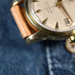 Vintage Omega Seamaster Calendar - Waffle Dial w/ NAIAD crown and original buckle.