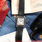 Cartier Santos Dumont Platinum - Extra Plate (Ultra Thin)  Pre-CPCP w/ Box & Papers