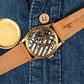 Patek Philippe 96 Rose Gold Gilt Black Dial w/ Extract from Archives - Serviced w/ 1 year warranty