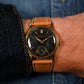 Patek Philippe 96 Rose Gold Gilt Black Dial w/ Extract from Archives - Serviced w/ 1 year warranty