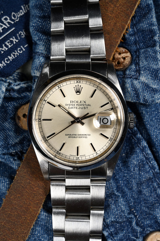 Rolex Datejust 16200 w/ Rolex Service Card.