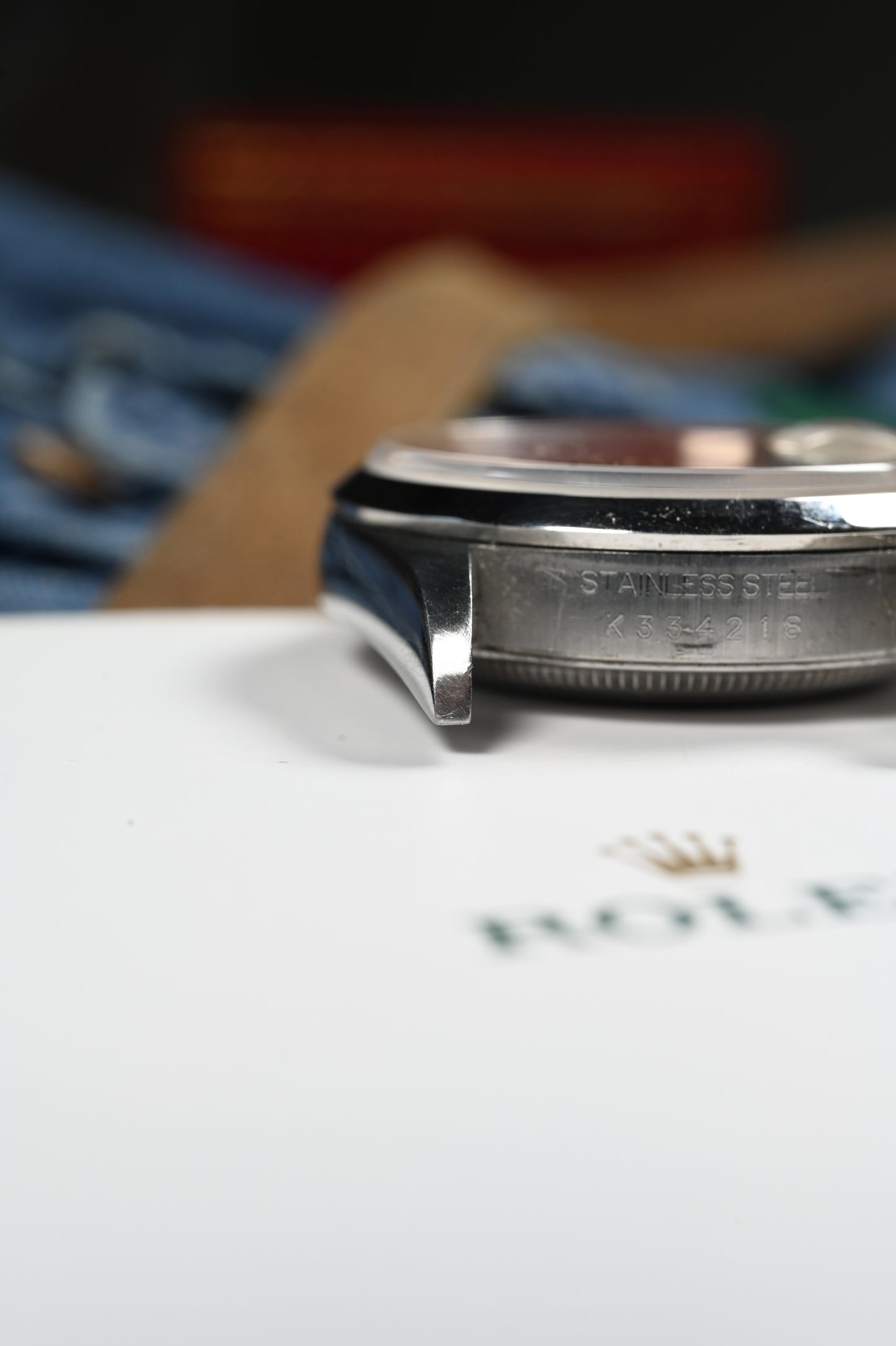 Rolex Datejust 16200 w/ Rolex Service Card.