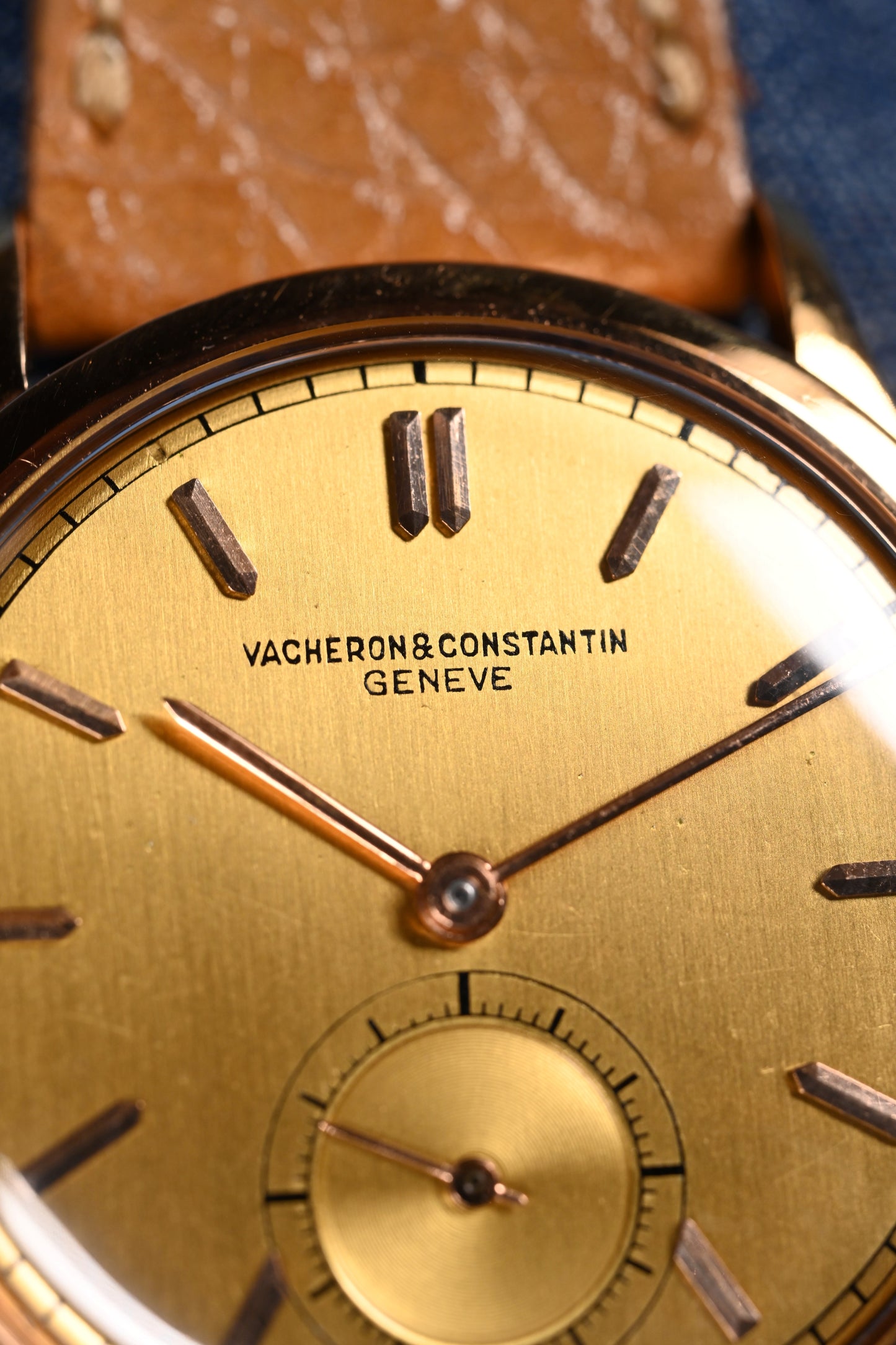 Vacheron & Constantin 4073 - Pink Gold w/ Rare Dial.