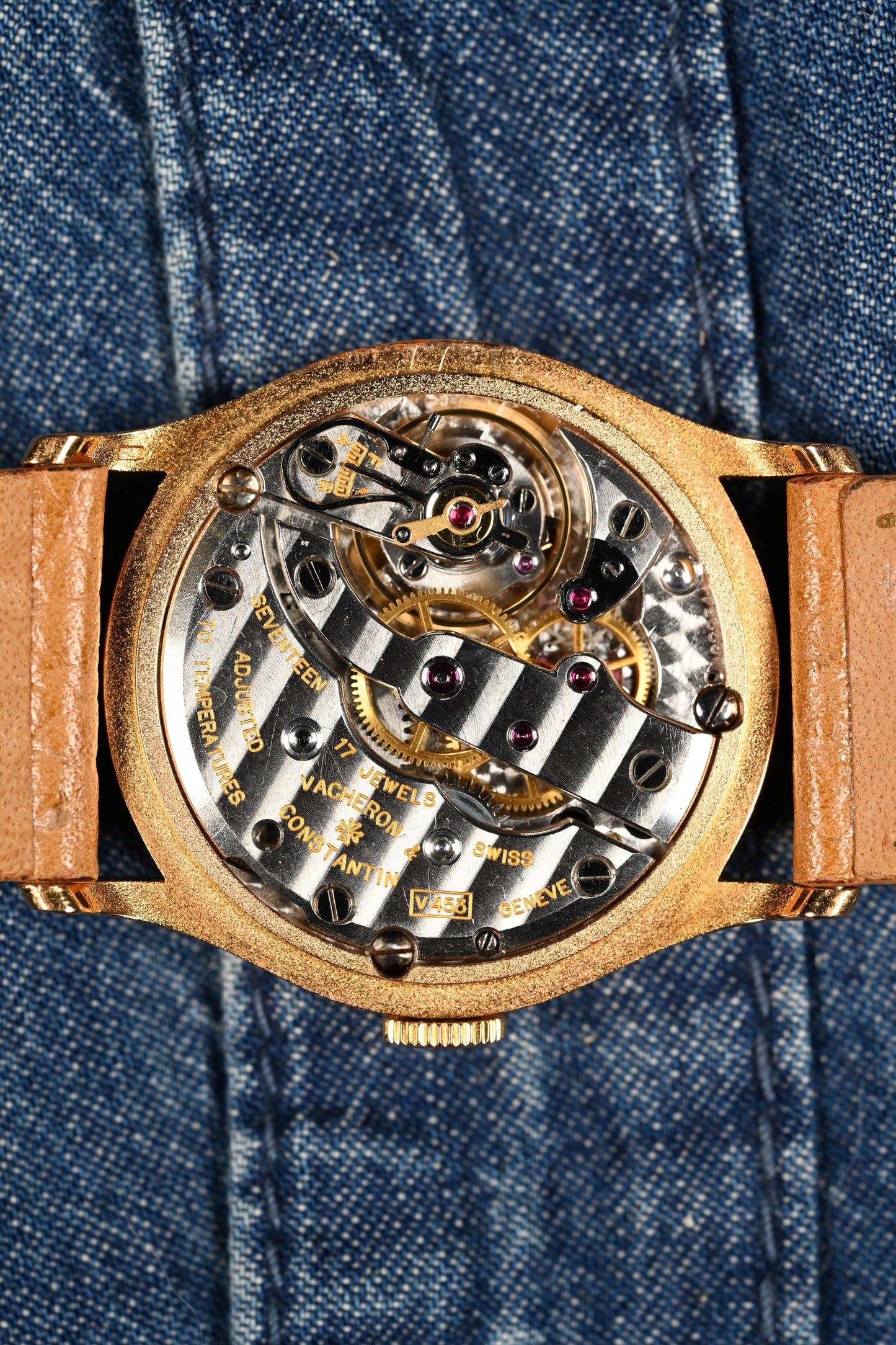 Vacheron & Constantin 4073 - Pink Gold w/ Rare Dial.