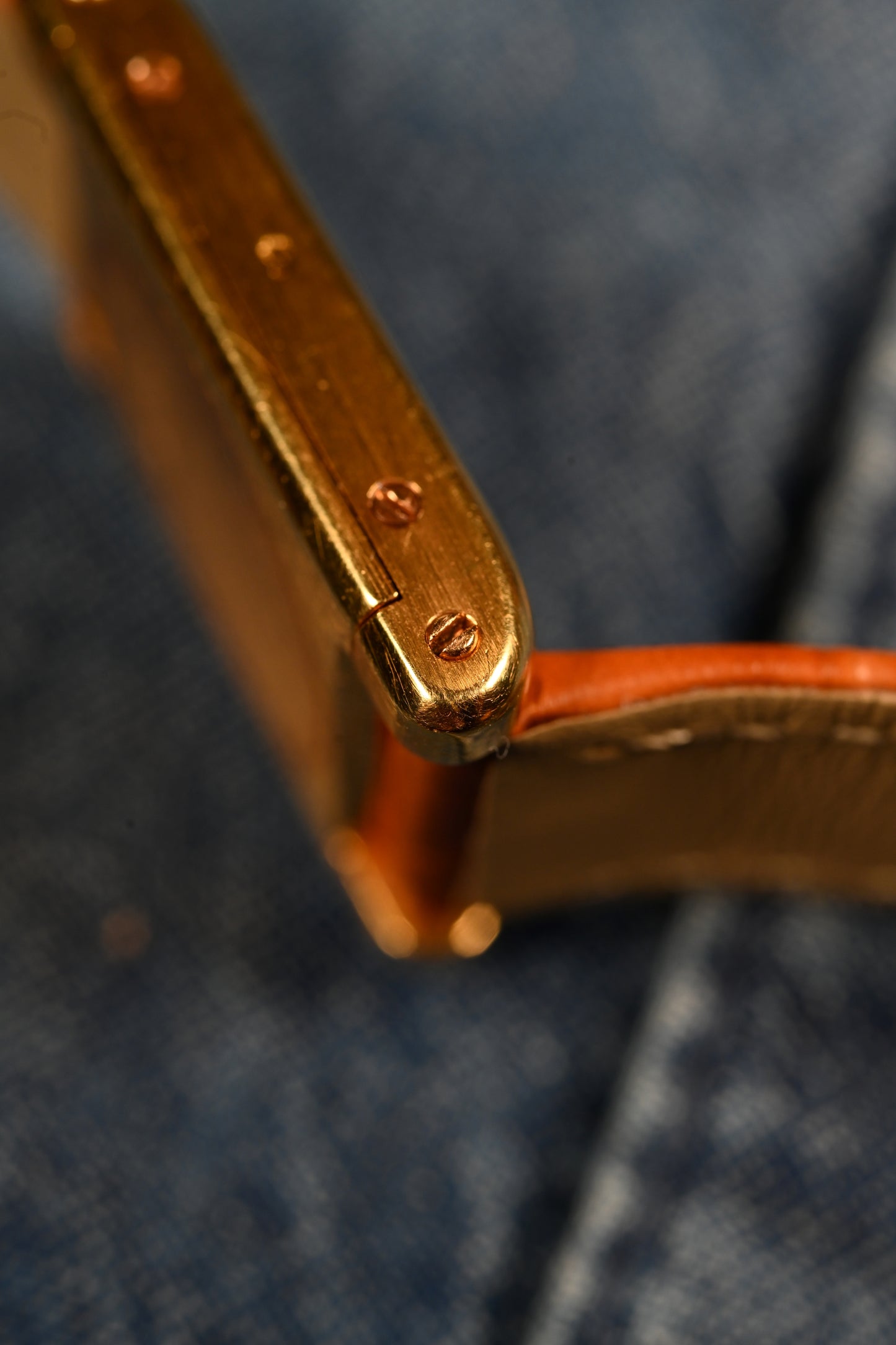 Cartier Tank Normale New York unpolished 18kt yellow gold case
