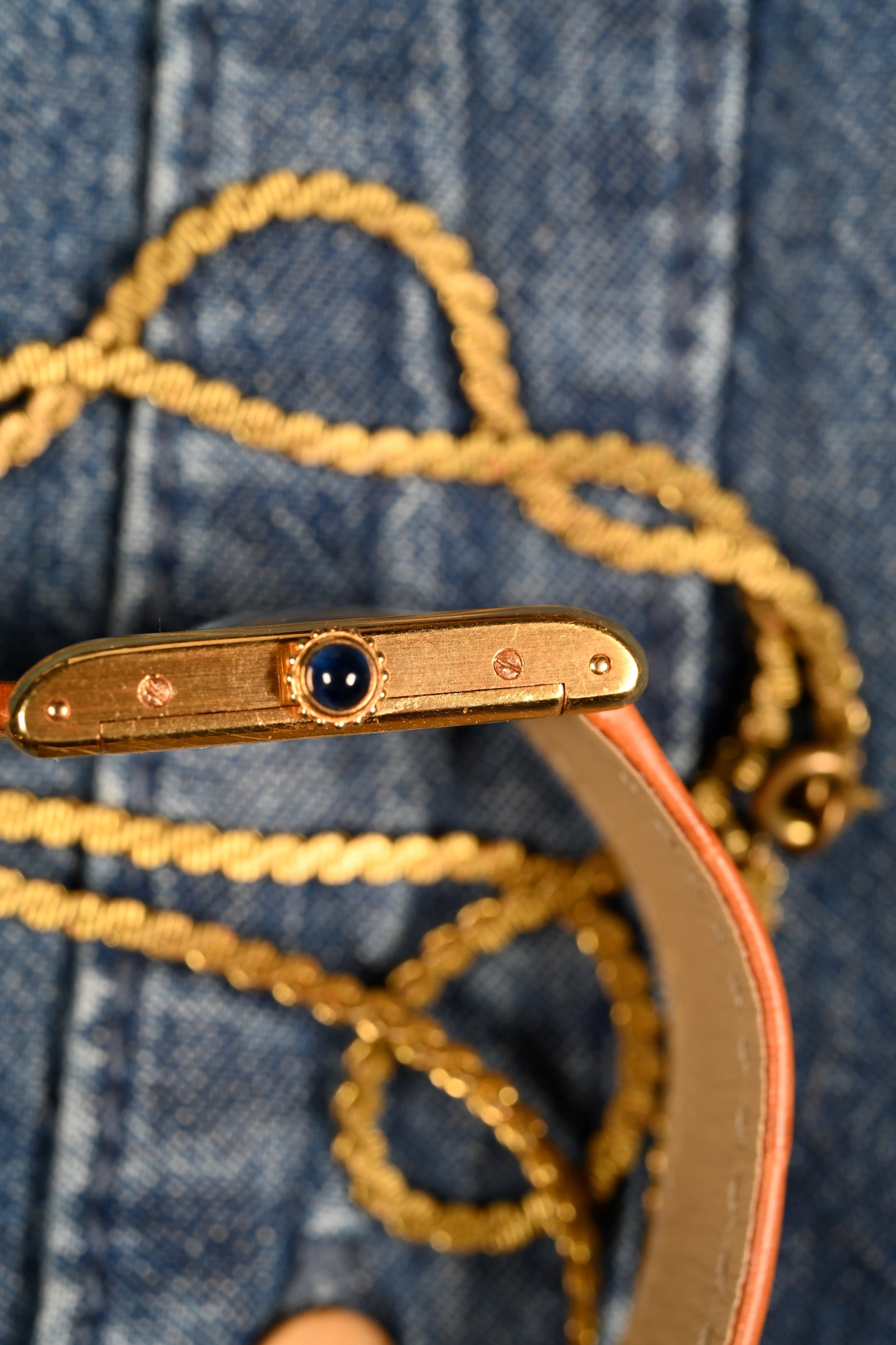 Cartier Tank Normale New York unpolished case