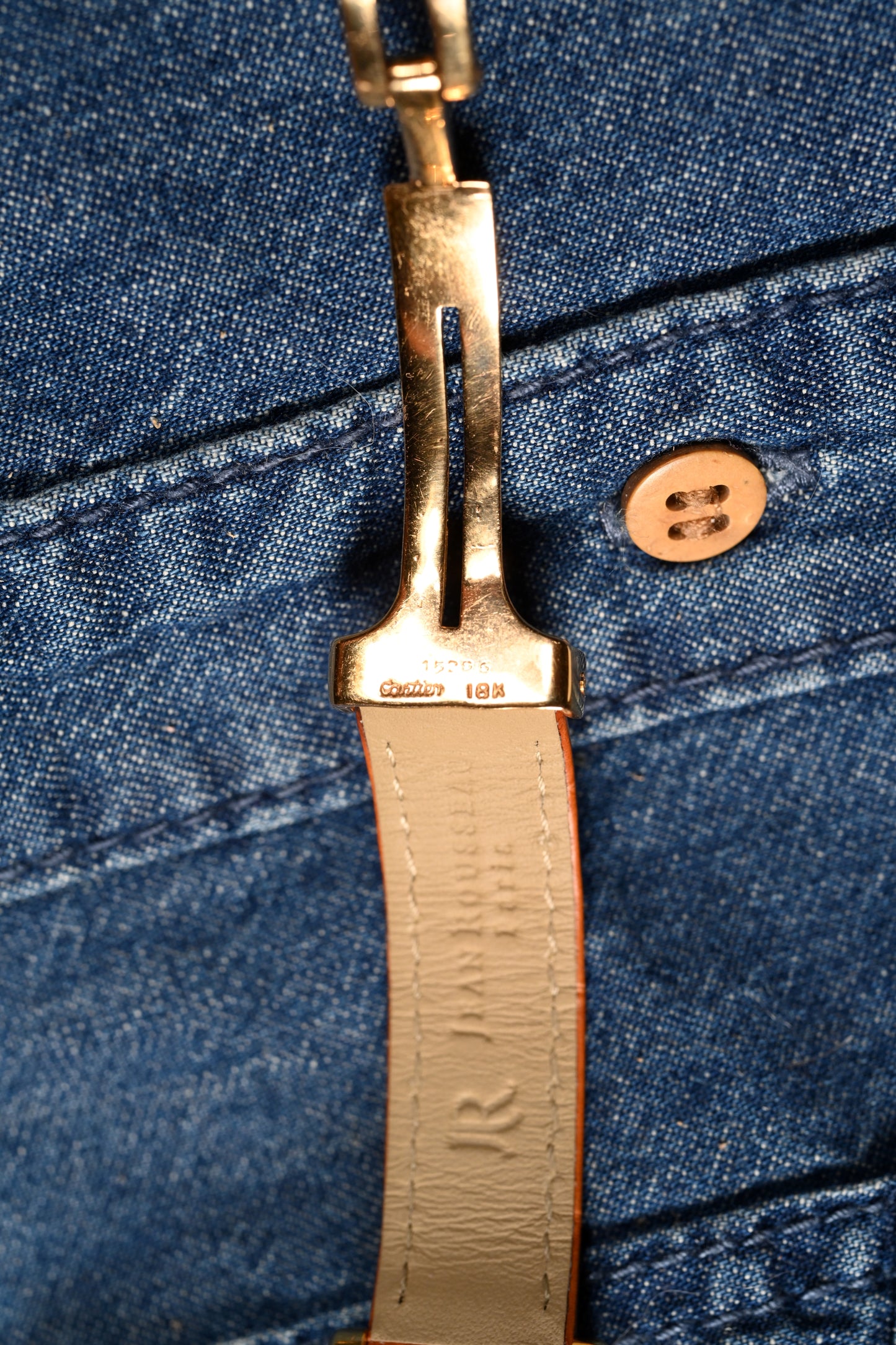 Cartier Tank Normale Deployment buckle