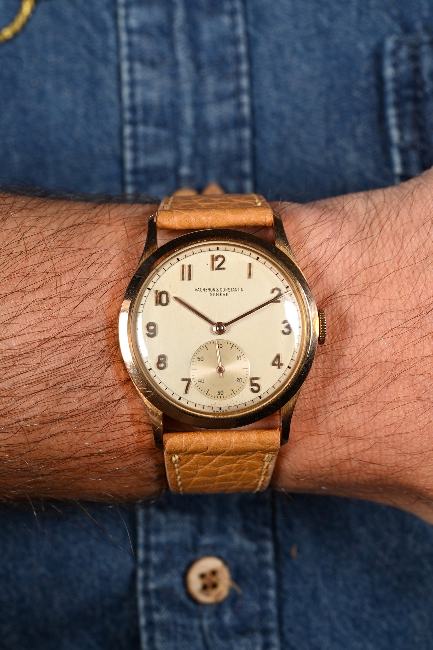 Vacheron & Constantin 4073 - Pink Gold w/ Full Arabic Numerals