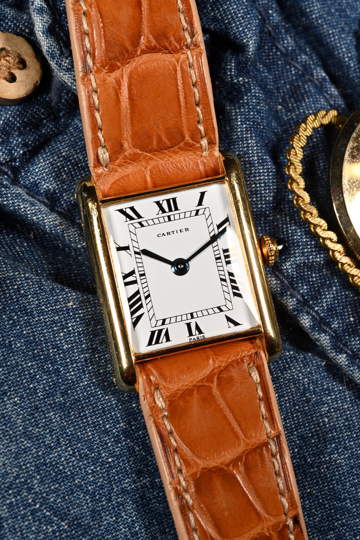 My Personal Collection: Cartier Tank Louis from 1968.