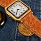 Cartier Santos Dumont "Deux Ors" - Extra Plate (Ultra Thin) w/ Deployment Buckle