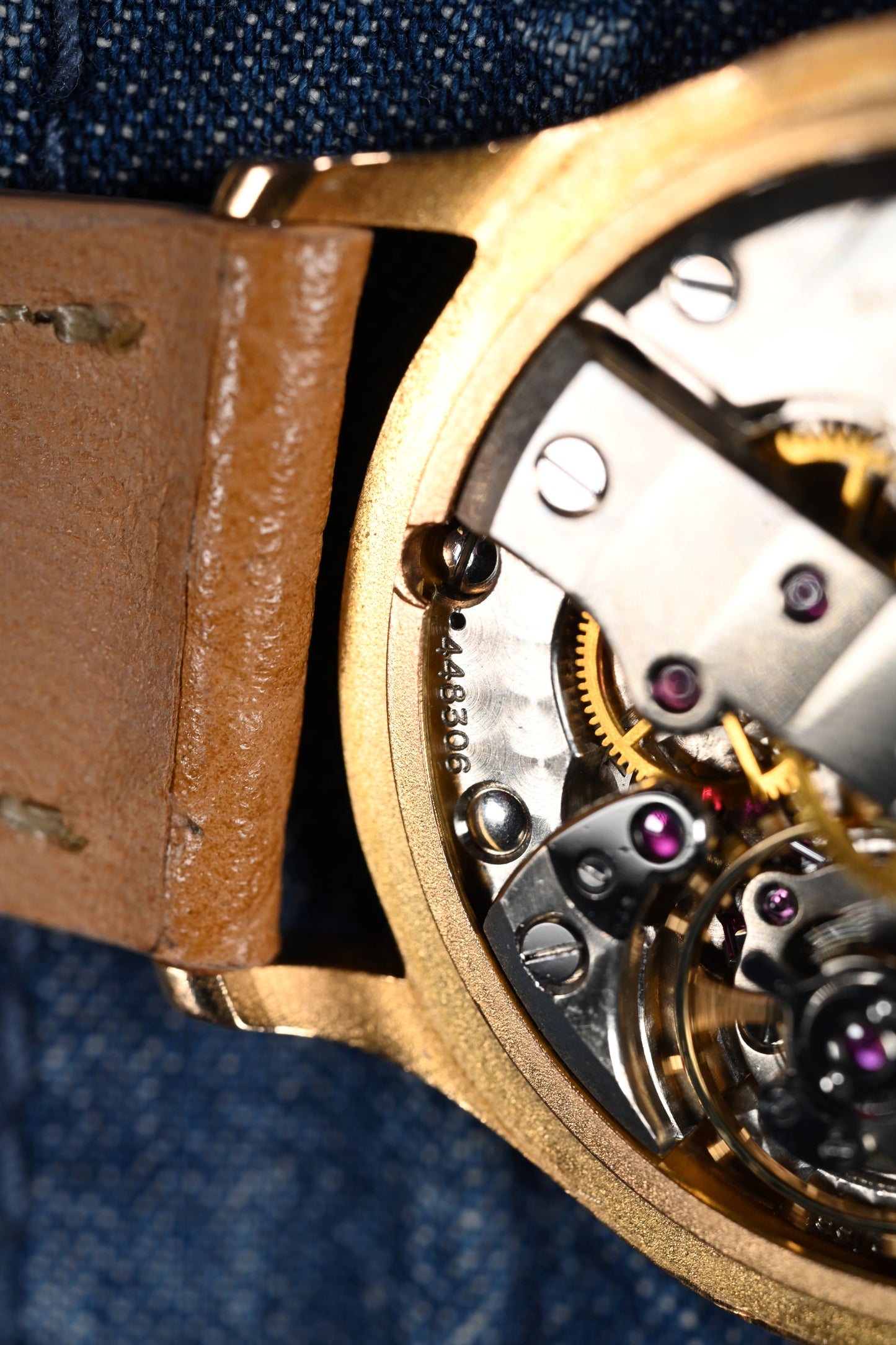 Vacheron & Constantin 4073 - Pink Gold w/ Two Tone Silver Enamel Dial