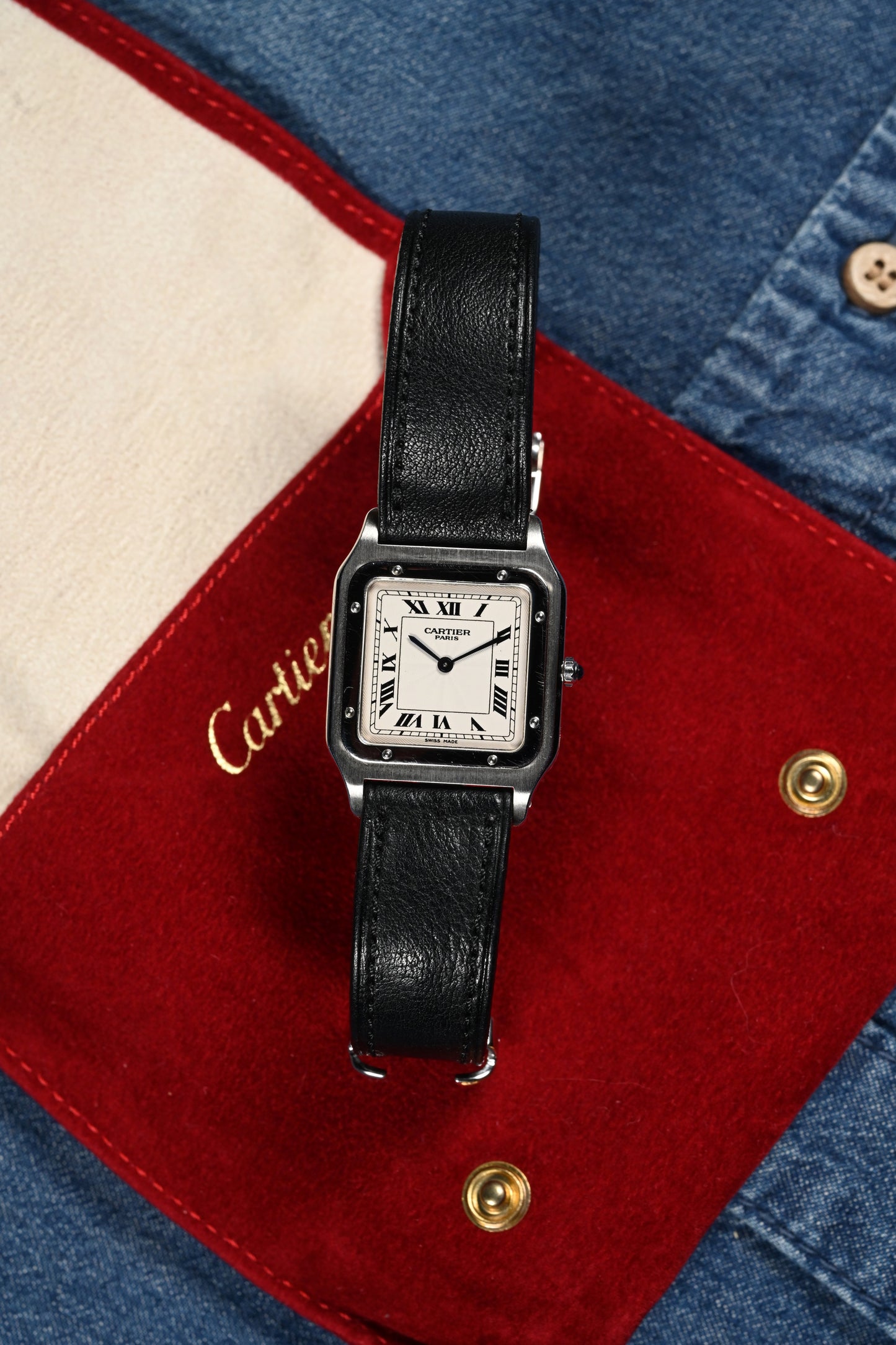 Cartier Santos Dumont - Collection Privée Cartier Paris - Platinum 1575