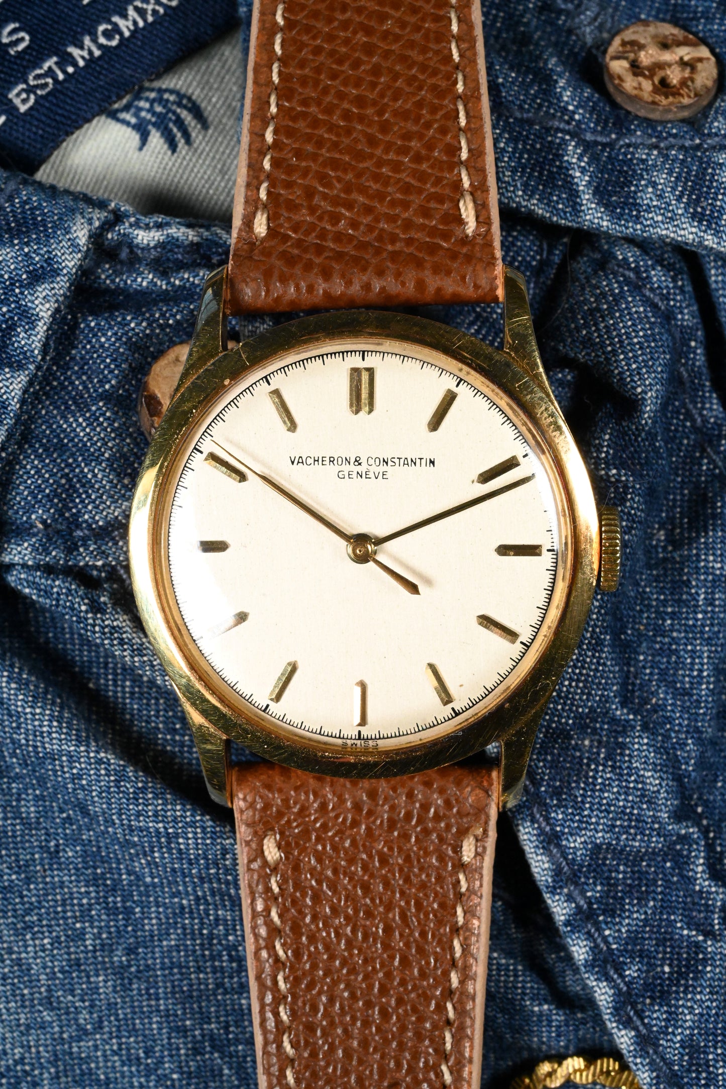 Vacheron & Constantin 4217 in Yellow Gold - Unpolished Case & Uncleaned dial.