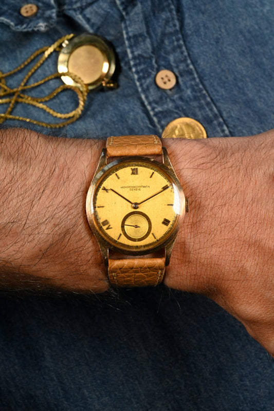 Vacheron & Constantin 4073 - Pink Gold - Serviced w/ 1 year warranty.