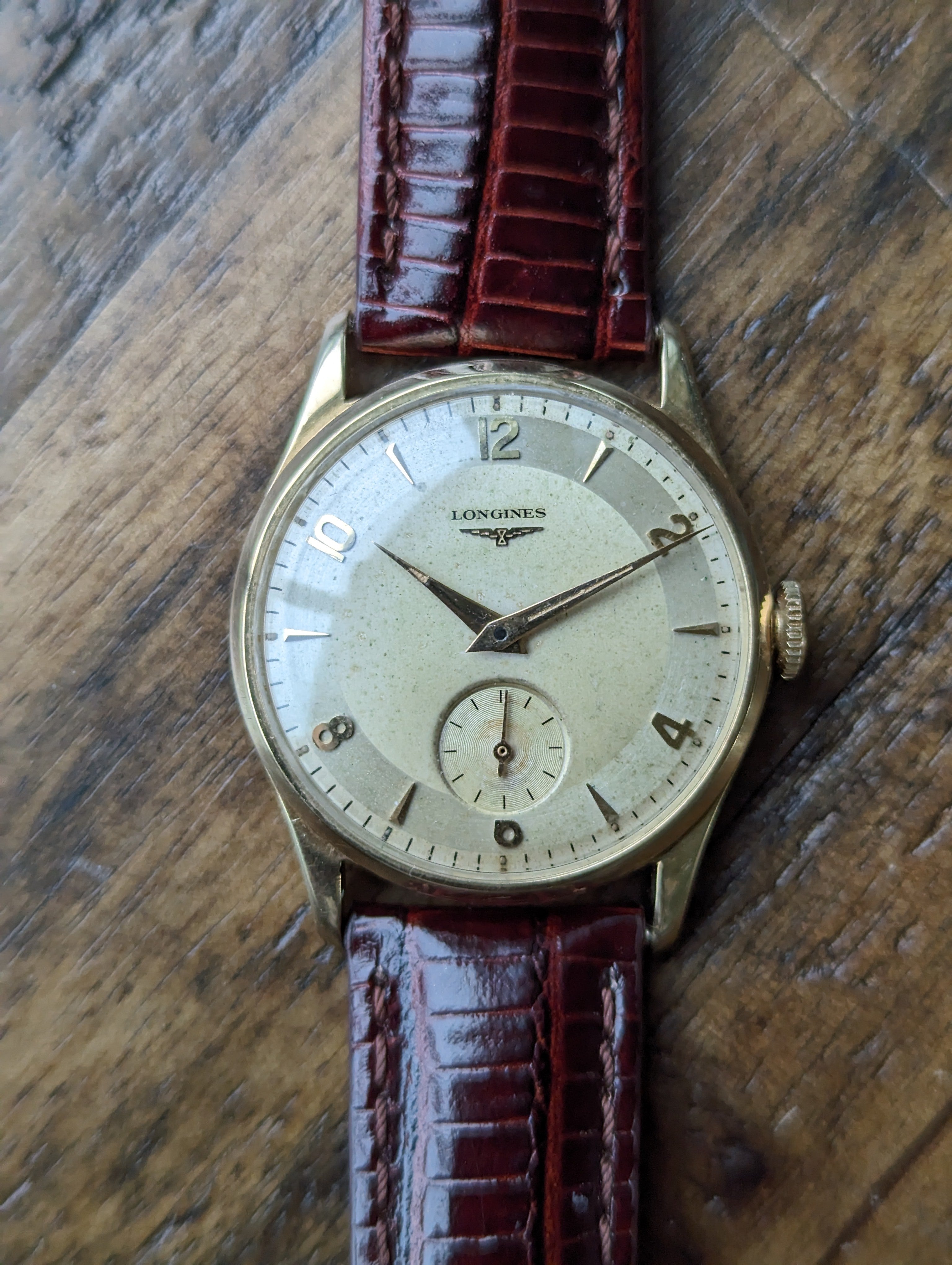 Longines Calatrava Serviced w 1 year warranty. SCVW