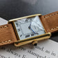 Vintage Cartier Tank Louis 78086 swiss dial  right side